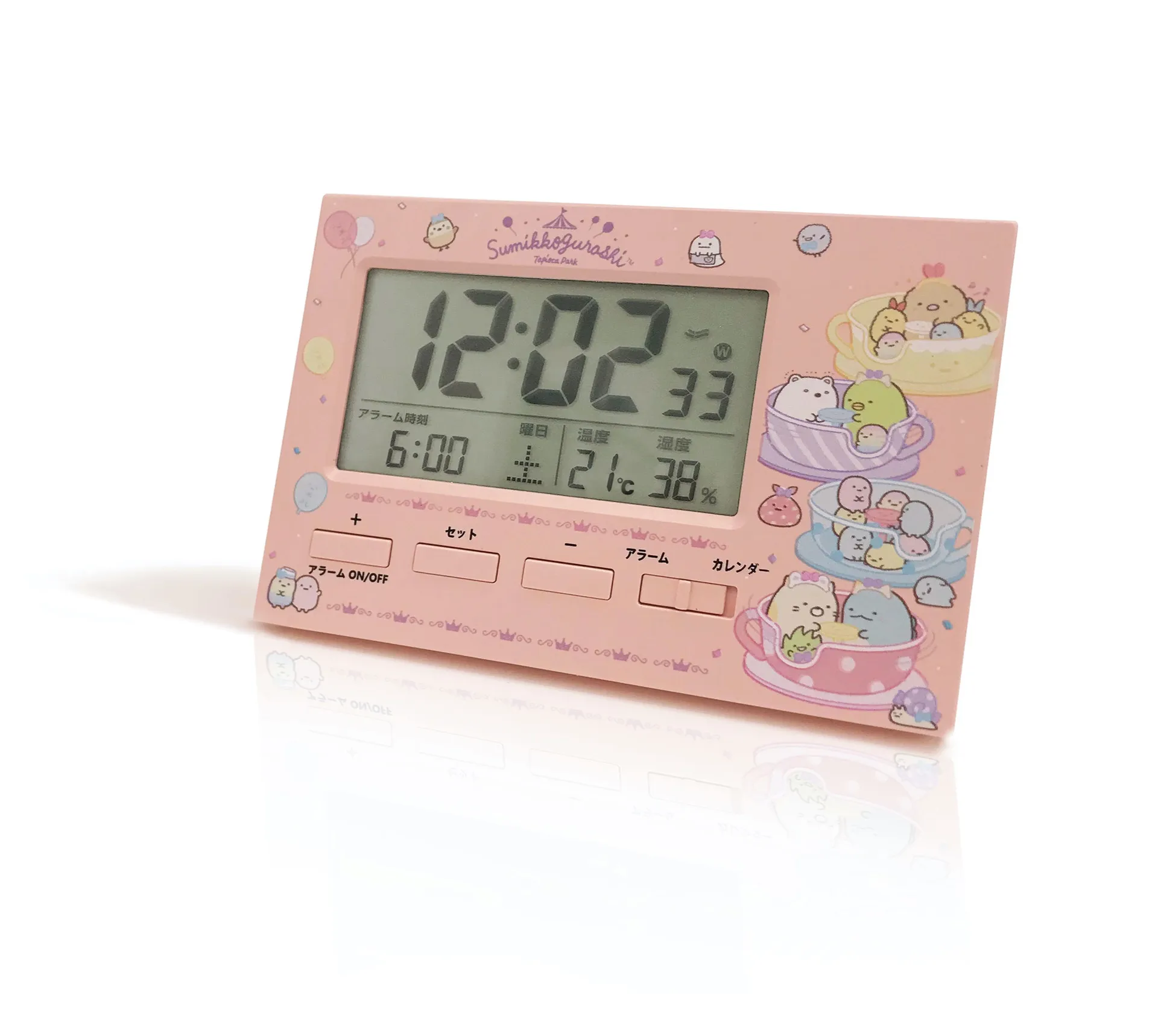 電波置き時計 すみっコぐらし AC22008SXSG AC22009SXSG