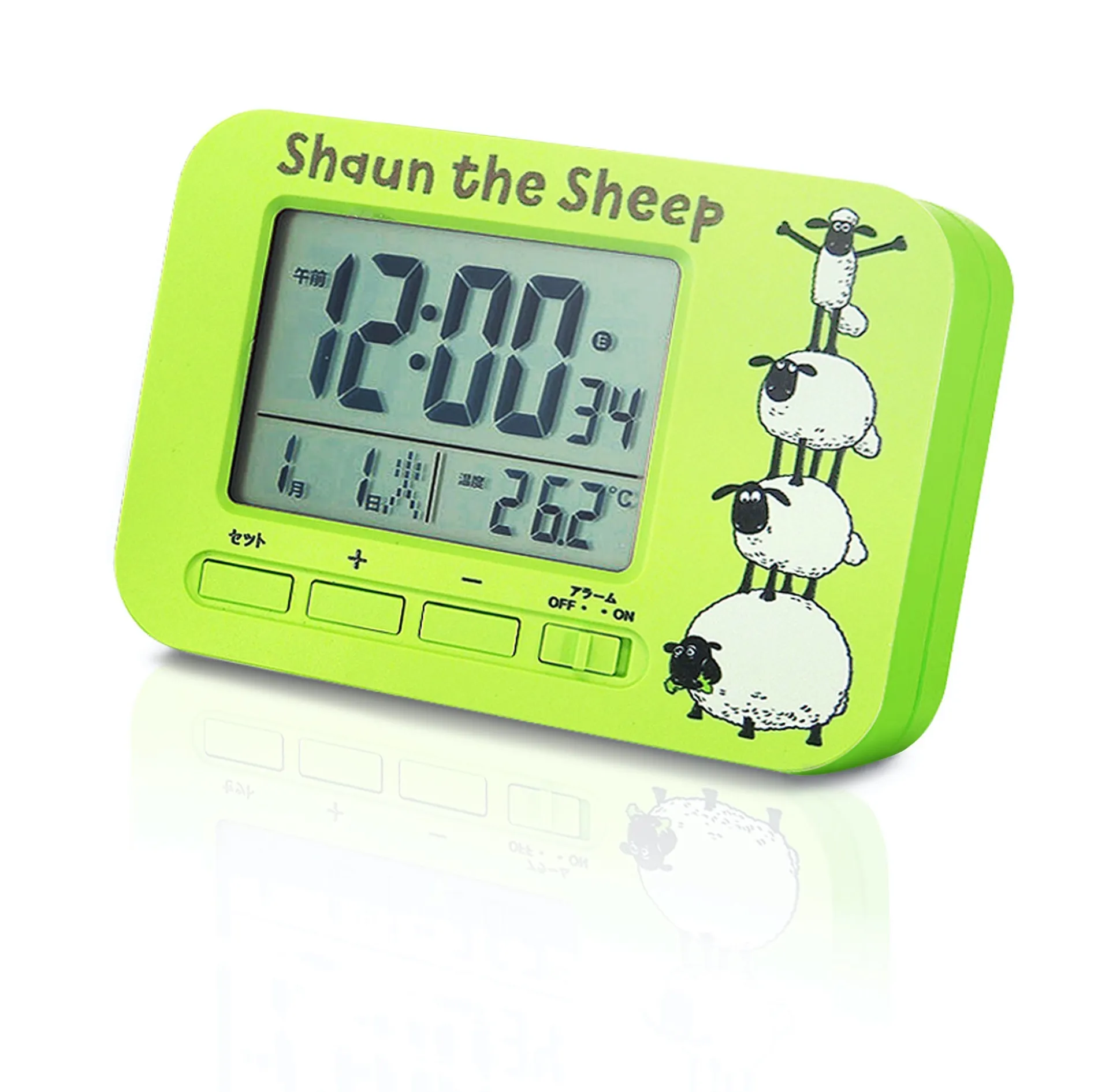 電波置き時計 ひつじのショーン AC21010SS AC21011SS
