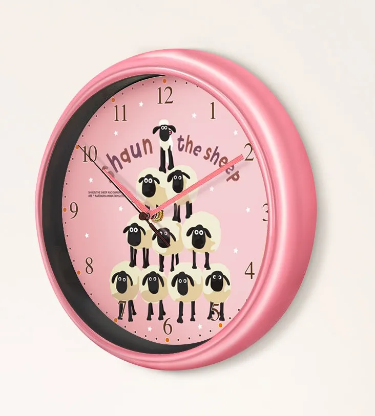 26cm　ウォールクロック ひつじのショーン 型番：WC21008SS 型番：WC21009SS　