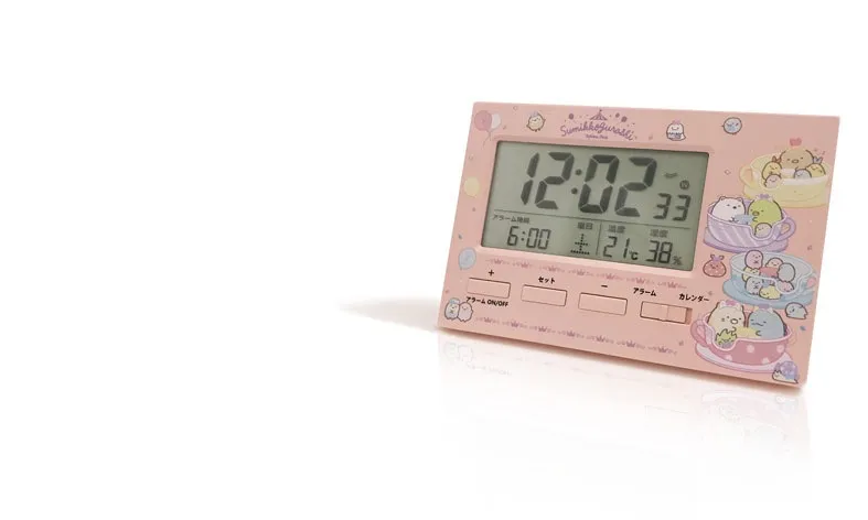 電波デジタルクロック  すみっコぐらし 型番：AC22008SXSG 型番：AC22009SXSG